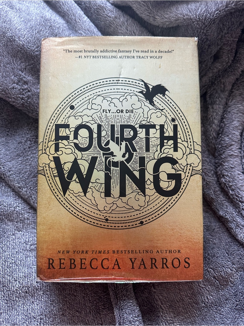 Fourth Wing by Rebecca Yarros - Hardcover
